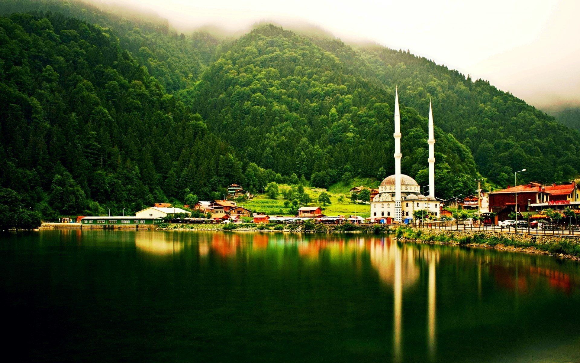 Trabzon Uzungöl manzarası